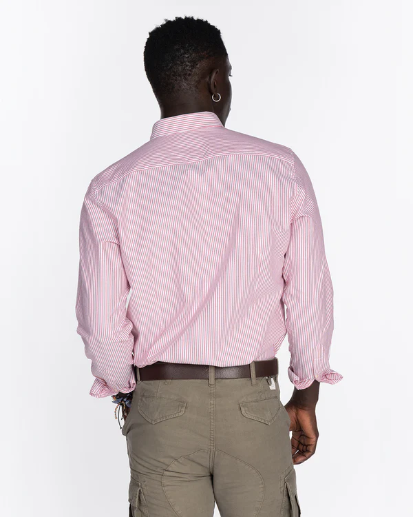 Camisa Mediterráneo Burgundy - Harper &amp; Neyer