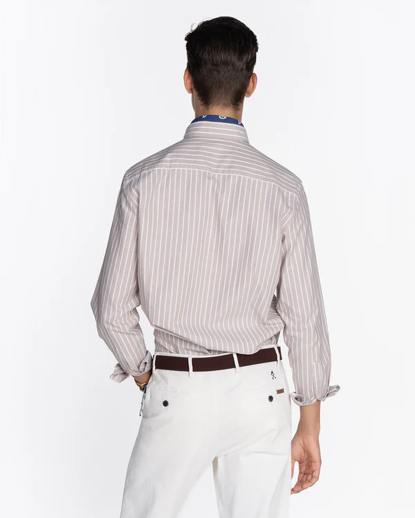 Camisa Shoreline Elite Tobacco - Harper &amp; Neyer