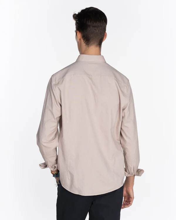 Camisa Oxford Color Camel - Harper &amp; Neyer