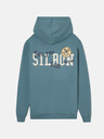 Sudadera Cremallera Hoodie Smile Petroleo - Silbon