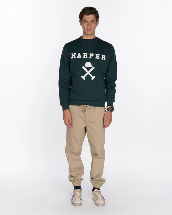 Sudadera New England Green Bottle - Harper &amp; Neyer