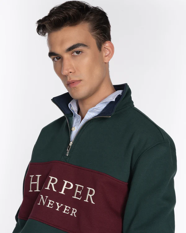 Sudadera Maryland Green Bottle - Harper &amp; Neyer