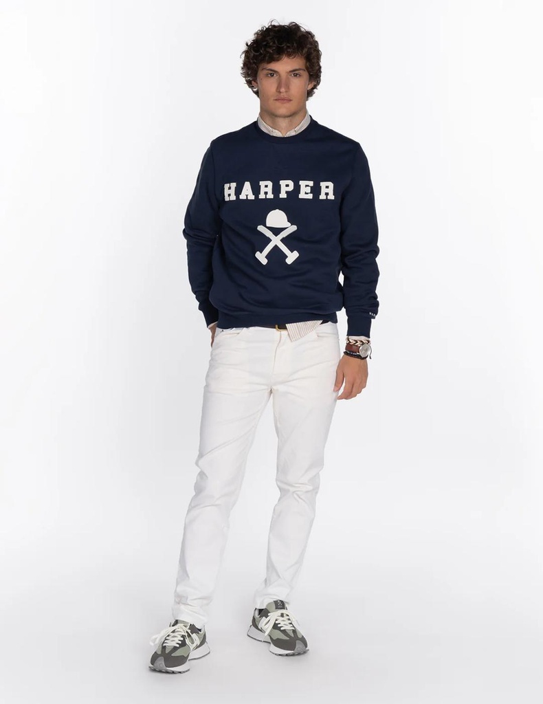 Sudadera New England Harper Blue - Harper &amp; Neyer