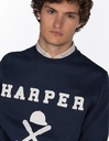 Sudadera New England Harper Blue - Harper &amp; Neyer