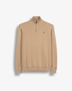 Jersey Zipper  Camel - Harper &amp; Neyer