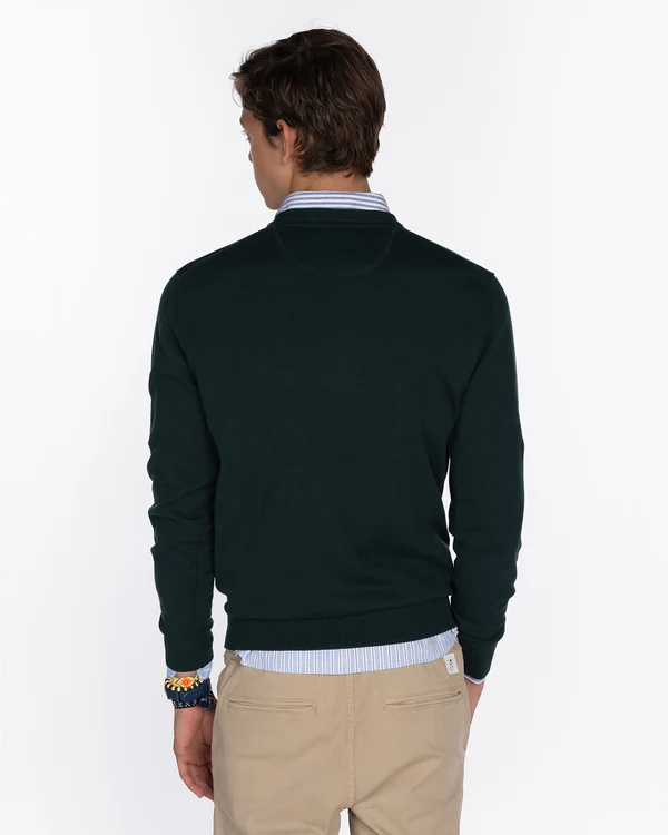 Jersey Round Neck Green Bottle - Harper &amp; Neyer