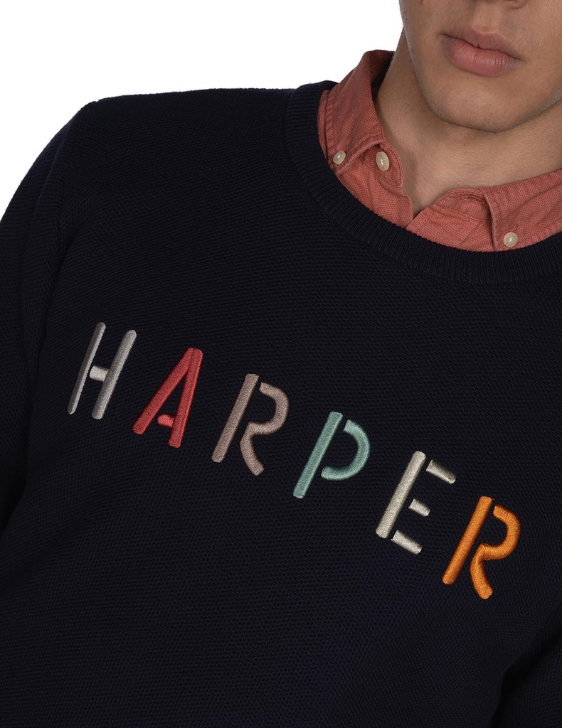 Jersey Pensilvania Navy Blue - Harper &amp; Neyer