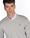 Jersey Round Neck Medium Grey - Harper &amp; Neyer