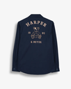 Sobrecamisa Arthur Navy Blue - Harper &amp; Neyer