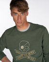 Sudadera Skull Pine Green Verde - Harper &amp; Neyer