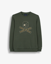 Sudadera Skull Pine Green Verde - Harper &amp; Neyer