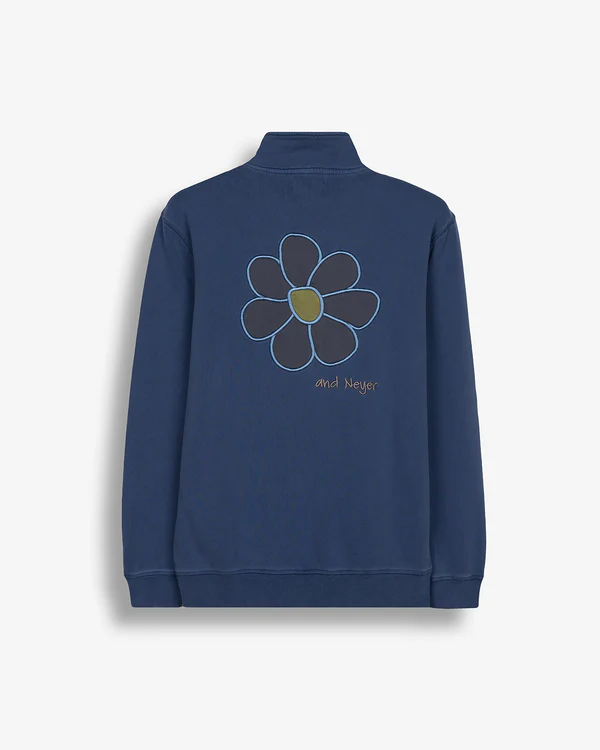 Sudadera Groovey Garden Wash Blue -  Harper &amp; Neyer