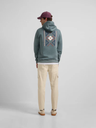 Sudadera Étnica Hoodie Retro Color Pétroleo - Silbon