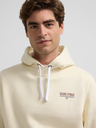 Sudadera etnica hoodie crema  - Silbon