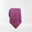 Corbata Morada Cuadros Rosas y Azules