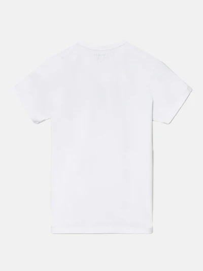 Camiseta Silbon Raqueta Media Blanca - Silbon