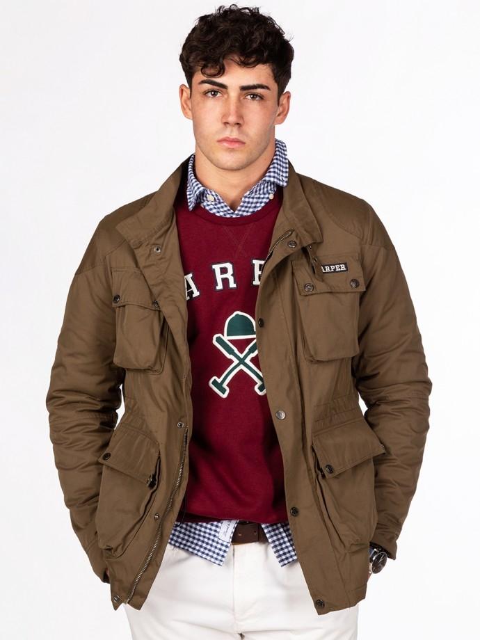 Chaqueta Barbour Brice Jacket Verde Militar - Harper &amp; Neyer (copia)