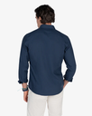 Camisa Oxford Color Navy Blue - Harper &amp; Neyer