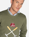 Jersey Vermont Soft Military Green - Harper &amp; Neyer