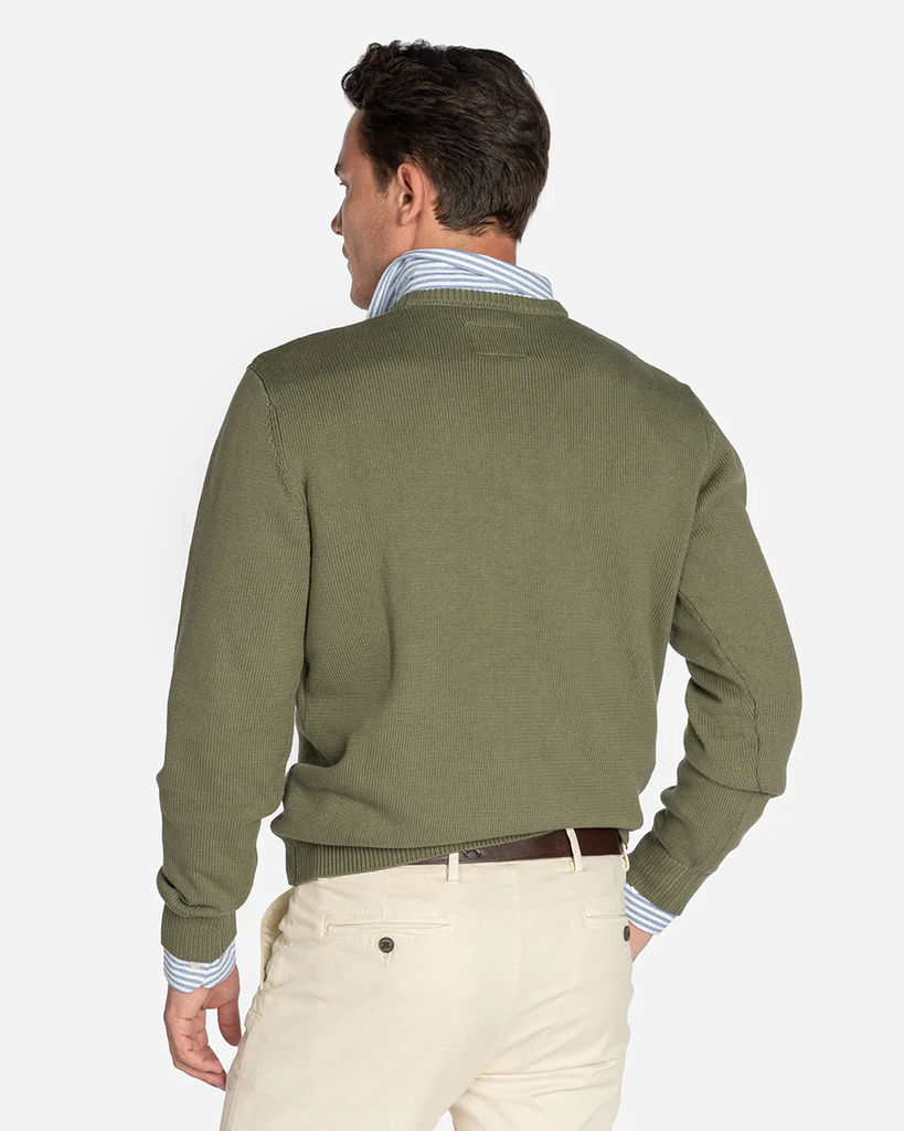 Jersey Vermont Soft Military Green - Harper &amp; Neyer