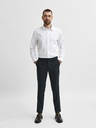 Camisa Bright White Slhregethan Shirt Ls Classic Noos - Selected Homme