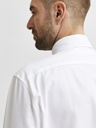 Camisa Bright White Slhregethan Shirt Ls Classic Noos - Selected Homme