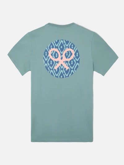 Camiseta Circulo Rombos Verde - Silbon