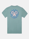Camiseta Circulo Rombos Verde - Silbon