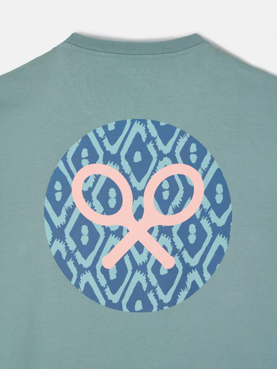 Camiseta Circulo Rombos Verde - Silbon