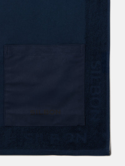 Toalla Detalle Raqueta Azul Marino - Silbon