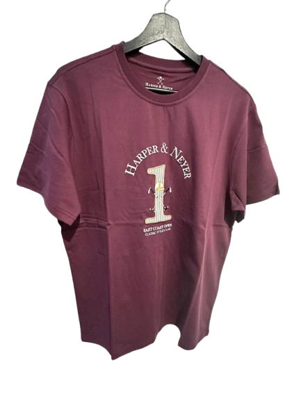 Camiseta Winner Red Wine - Harper &amp; Neyer
