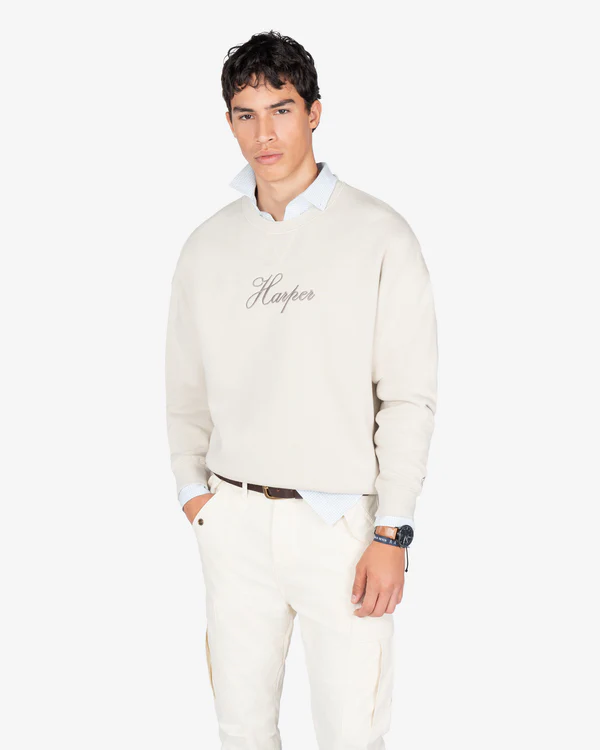 Sudadera Golden Gate Pearl Gray  - Harper &amp; Neyer