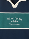 Sudadera Cuello Polo Sports Marino - Silbon