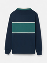 Sudadera Cuello Polo Sports Marino - Silbon