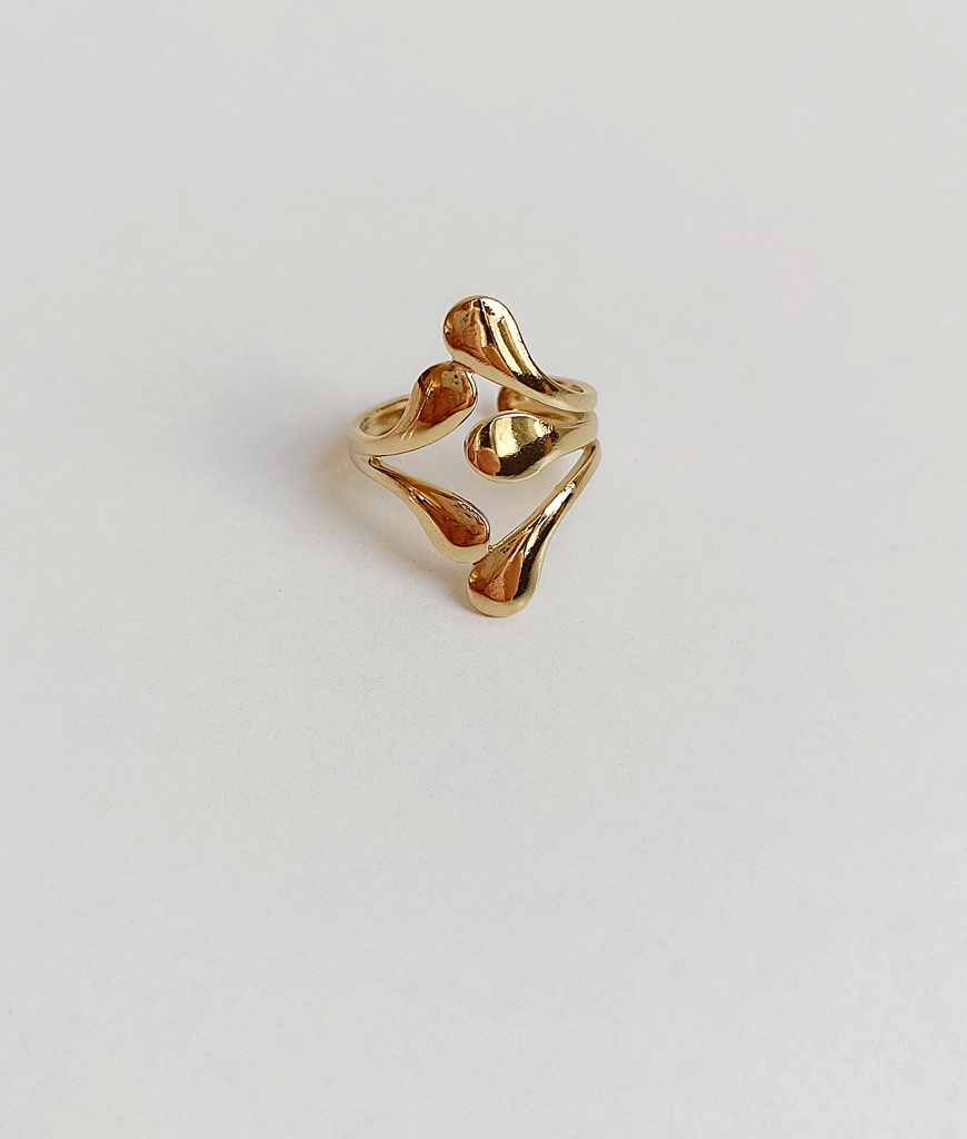 Anillo Touched (Dorado)