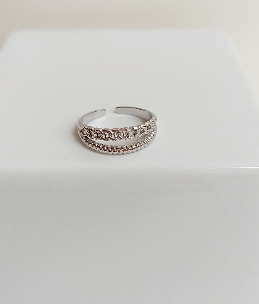 Anillo Amalfi (Plateado)