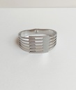 Brazalete Open Design (Plateado)