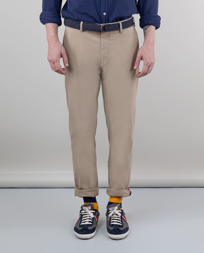 Pantalón Chino Básico Beige - El Ganso