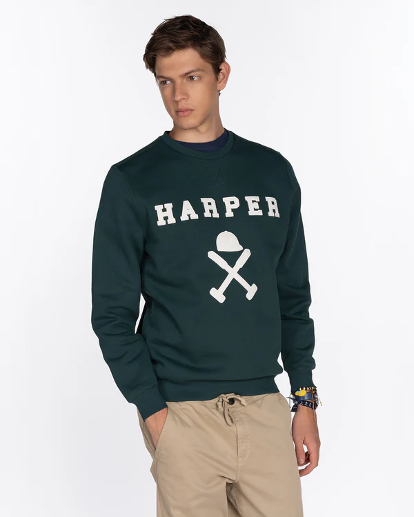 Sudadera New England Green Bottle - Harper &amp; Neyer