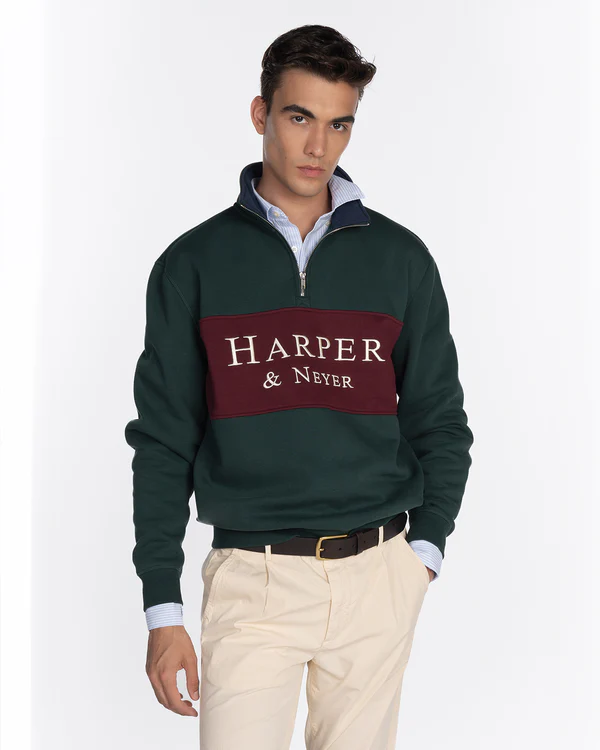 Sudadera Maryland Green Bottle - Harper &amp; Neyer