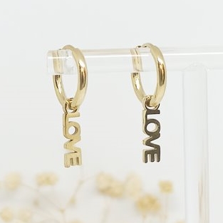 Arito Charm Extraíble Love Dorado