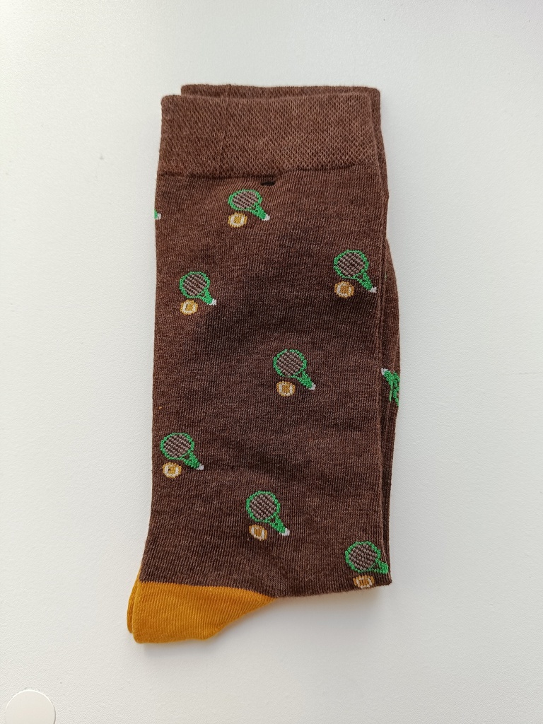Calcetines Raquetas (Marrón)
