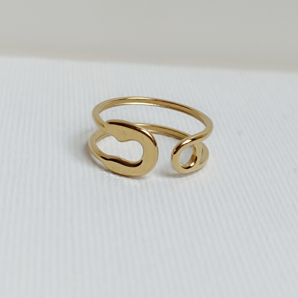 Anillo Imperdible Dorado