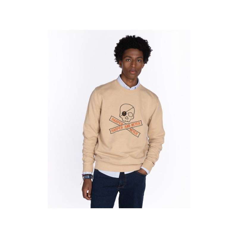 Sudadera Skull Camel - Harper &amp; Neyer