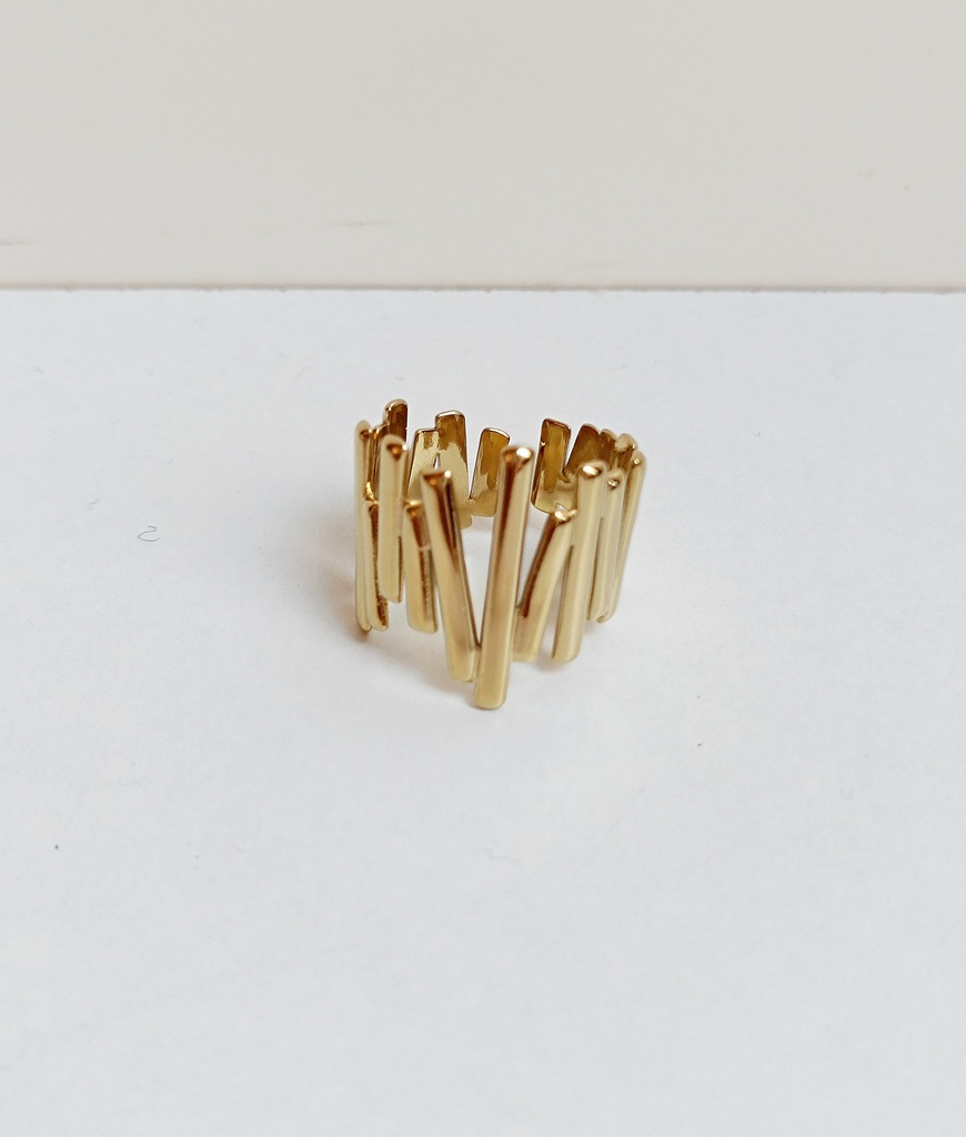 Anillo Sticks (Dorado)