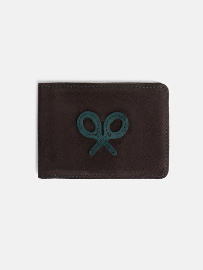 Cartera Piel Raqueta Bicolor - Silbon