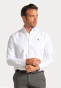 Camisa Oxford Liso Blanco - Williot