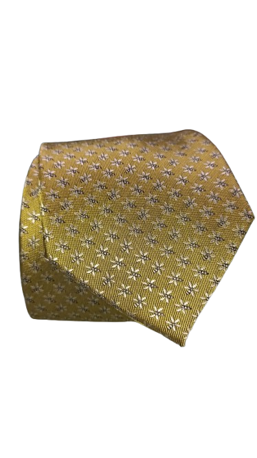 Corbata Verde Tierra Flores Y Abejas