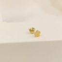 Pendiente Flor Dorada