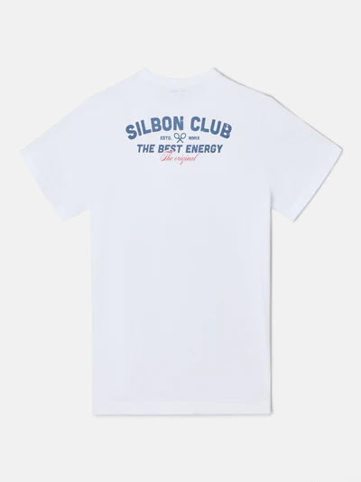 Camiseta Silbon Best Energy Blanca